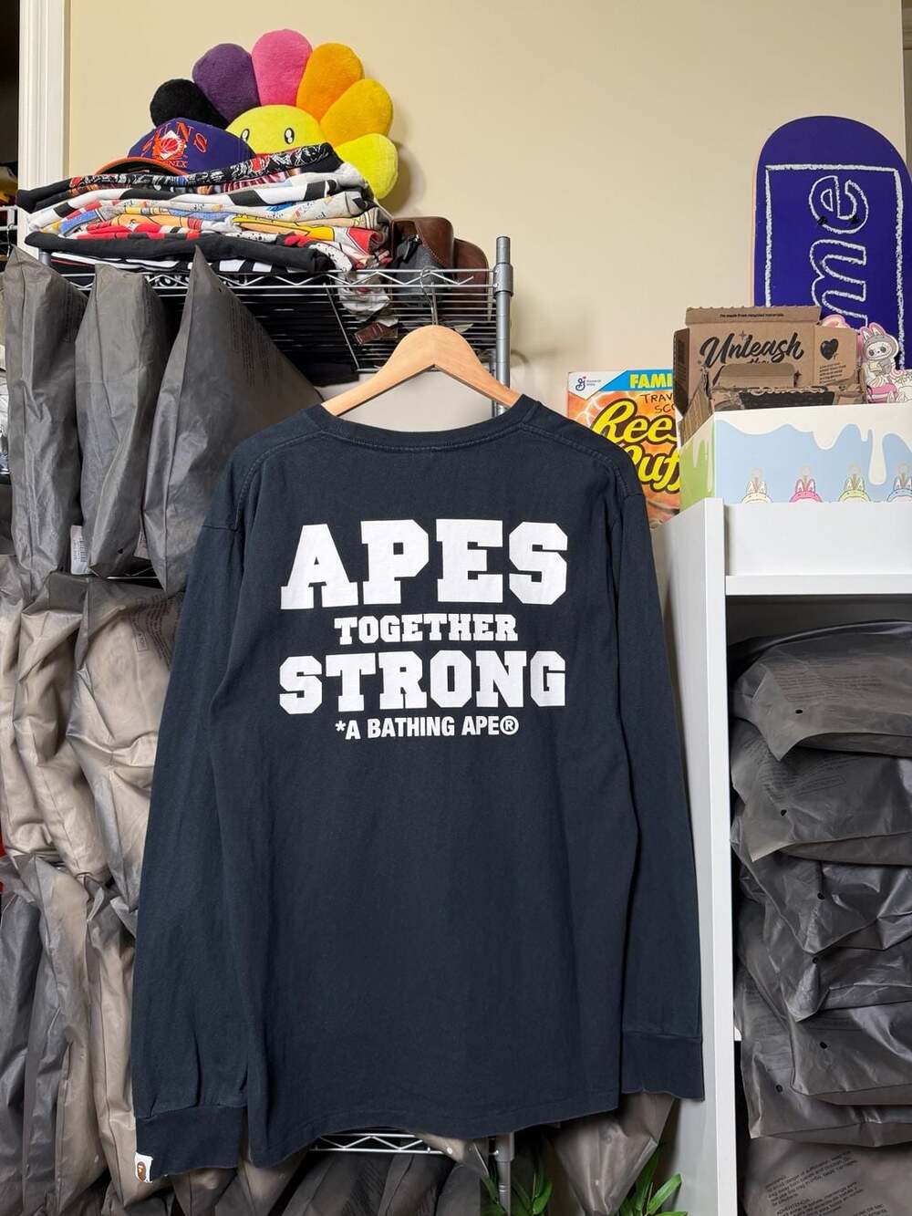 Bape "Apes Together Strong" Long Sleeve